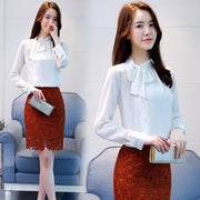 White Shirt Women Han Fan Bottoming Shirt