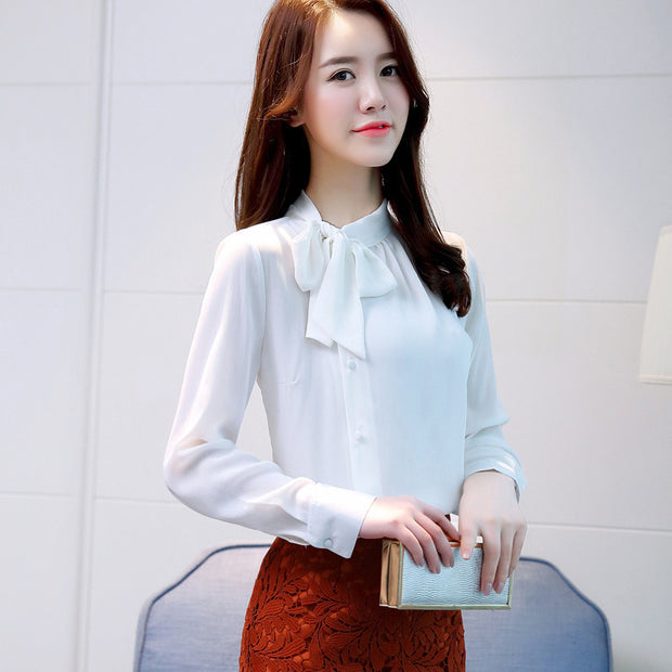 White Shirt Women Han Fan Bottoming Shirt