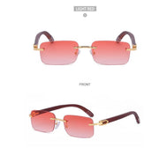 Mirror Legs Sunglasses Men Trend Sunglasses Women